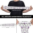 thumbnail image 4 of Goofa Lavender Flowers Pattern UV Sun Protection Arm Sleeves, UPF 50 Sports Cooling Arm Compression Sleeves for Men Women Teenager, 4 of 8