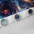 thumbnail image 4 of Manfei Natural Landscape Curtains Pack of 2 (42x84 Each),Colorful Universe Curtains Blackout,Galaxy Starry Night Bedroom Curtains For Kids,Super Cozy Room Decor, 4 of 6