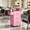 Pink, variant on DreamCurship Beauty Salon Trolley Cart, Salon Cabinet with 360°Wheels, 3 Drawer, 6 Tool Holders, Barber Hair Stations for Salon Beauty Spa, Black