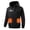 B-Black, variant on Heated Hoodie for Men, 5Heating Zones,Love Heart Printed Long-Lasting Warmth, Electric Heating Sweatshirt with Fleece Lining, Winter Thermal Pullover Sweatshirts with Pockets B-Gray XXL