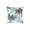 B-E, variant on Outdoor Waterproof Pillow Cover, Double Sided Bright Print 18x18 Inch Cushion Case for Patio Furniture, Weather Resistant for Garden, Poolside, and Deck, Cheerful Summer Home Decor