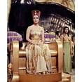 thumbnail image 2 of Hollywood Photo Archive 12x14 Gold Ornate Wood Framed with Double Matting Museum Art Print Titled - Elizabeth Taylor - Cleopatra, 2 of 4