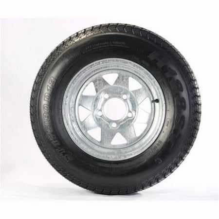 mericana Tire & Wheel 8-Spoke Galvanized ST175/80D-13 Automotive Specialty Parts1360 lbs Capacity
