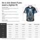 thumbnail image 5 of Fotbe Forest Meditating Goat Camisa Hawaiana para Hombre Unisex – Camisa Casual de Verano con Botones de Manga Corta de Algodón y Lino,Large, 5 of 7