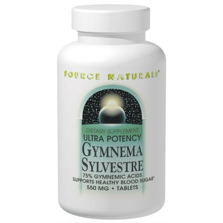 550 Mg 60 Tabs - Ultra Potency Gymnema Sylvestre 550 mg Source Naturals, Inc. 60 Tabs