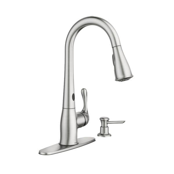 Moen 87340e Spot Resist Stainless Ridgedale Pulldown Kitchen