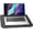 Black, variant on Portable Laptop Desk Fits Up to 16" Laptops, with Tablet Slot, Built-in Cushion, for & Office,Lap Desk for Laptop,Lap Desk with Cushion (Black, Medium)
