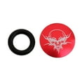 thumbnail image 2 of Manivelles de Vélo en Alliage Couverture Fixation Poussière Rouge, 2 of 8