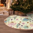 thumbnail image 5 of Sikiie Turtle Crab Sea Horse Christmas Tree Skirt, Christmas Tree Decorations, Christmas Decor, Tree Mat Decoration(30-48IN)-30", 5 of 6