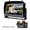 Black 7-inch display + one camera, variant on 2 Magnetic Solar Wireless Backup Camera with 7'' HD 1080P DVR Monitor System, 9600mAh Rechargeable Dual Reverse Camera for Hitch Towing Car Trailer Truck