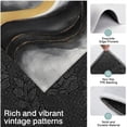 thumbnail image 3 of Black White Gray Gold Marble Pattern Kitchen Rugs Sets Of 3,Kitchen Runner Rugs Non Skid Washable,Decorative Kitchen Floor Mats for Kitchen,Sink,Laundry,17"x30"+ 17"x47" + 17"x59", 3 of 6