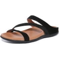 thumbnail image 6 of Strive Trio Women's Strappy Leather Sandal In Black Size 7.5/8, 6 of 6