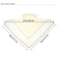 thumbnail image 3 of tredstone Women Summer Chiffon Bandana Cycling Face Neck Protection Sunscreen Printed Breathable Scarf, 3 of 6