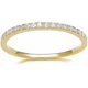 thumbnail image 1 of 2mm 925 Sterling Silver Wedding Band Cubic Zirconia Half Eternity Stackable Engagement Ring Size 3-13, 1 of 4