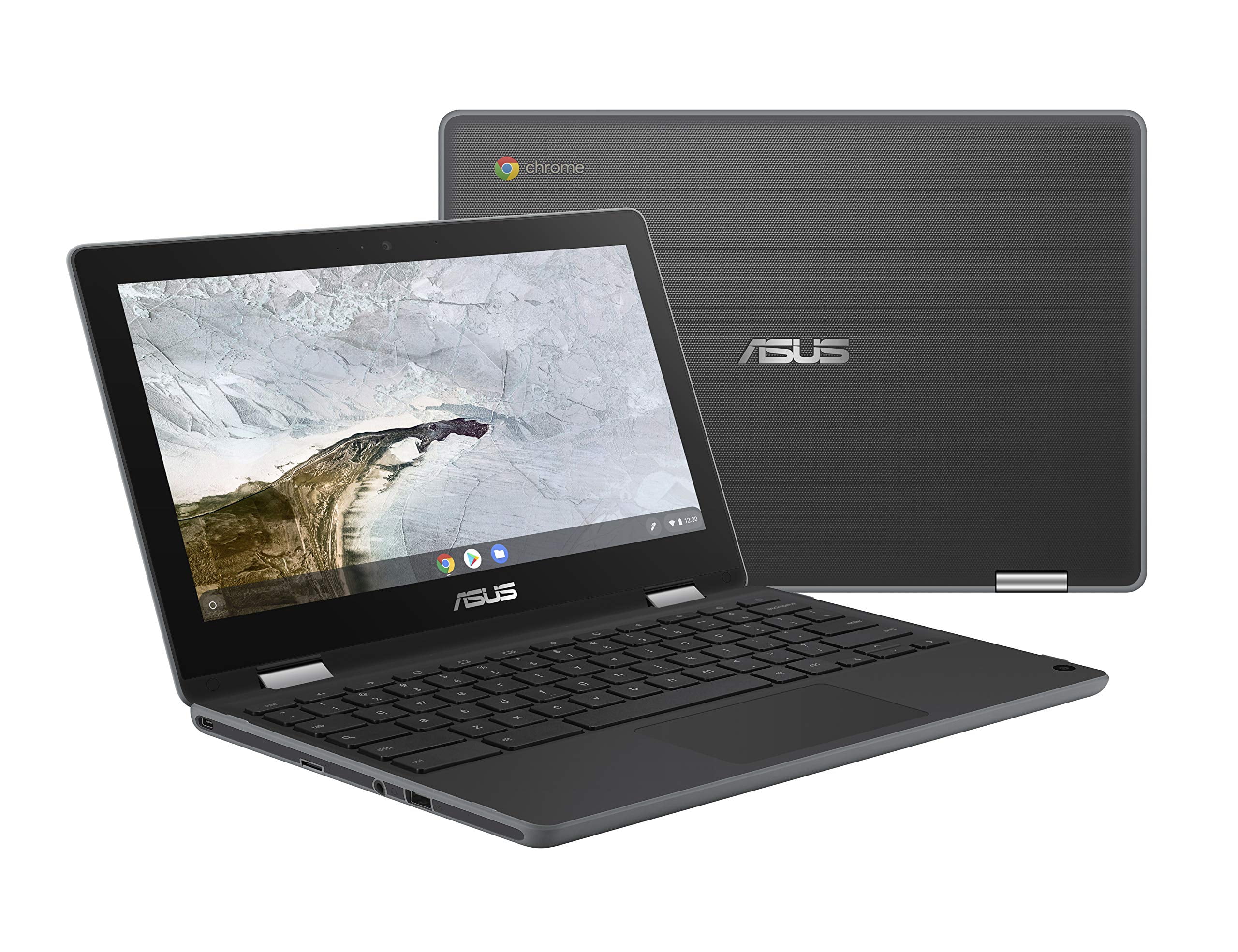 Asus Chromebook C214M 2 IN 1. 11.6'' - Intel Celeron N4000 - 4GB RAM 32GB Storage - ChromeOS - Gray