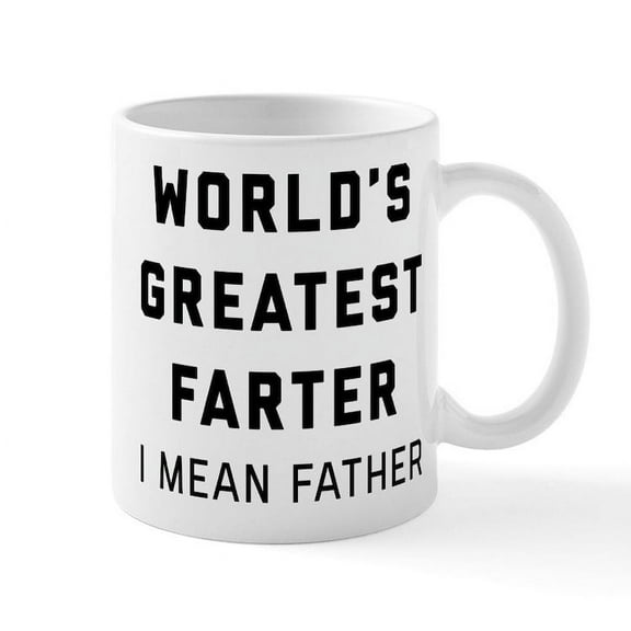 CafePress - World's Greatest Farter - 11 oz Ceramic Mug - Novelty Coffee Tea Cup