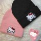 thumbnail image 4 of Sanrioed-gorro de lana para mejor amigo, gorro de punto Manual Original de Hello kitty, dibujos animados Kawaii, estilo japonés, otoño e invierno, pareja, 4 of 4