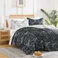 thumbnail image 5 of Elegant and Chic Winter Brush Reversible Soft 3-Piece Duvet Cover Set by Southshore Fine Linens, 5 of 6
