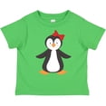 thumbnail image 3 of Inktastic Cute Penguin, Little Penguin, Penguin with Bow Boys or Girls Toddler T-Shirt, 3 of 5