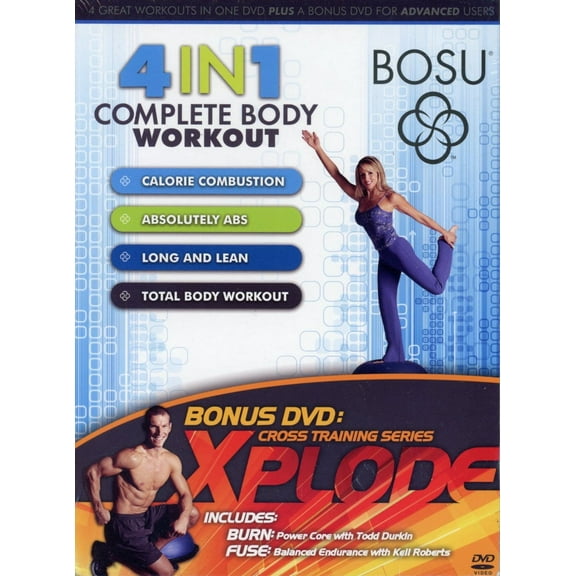 BOSU 4 IN 1 Complete Body Workout DVD
