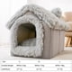 thumbnail image 1 of Foldable Dog House Kennel Bed Mat For Small Medium Dogs Cats Winter Warm Cat Bed Nest Pet Products Basket Pets Puppy Cave Sofa ShopWise Round, 1 of 24
