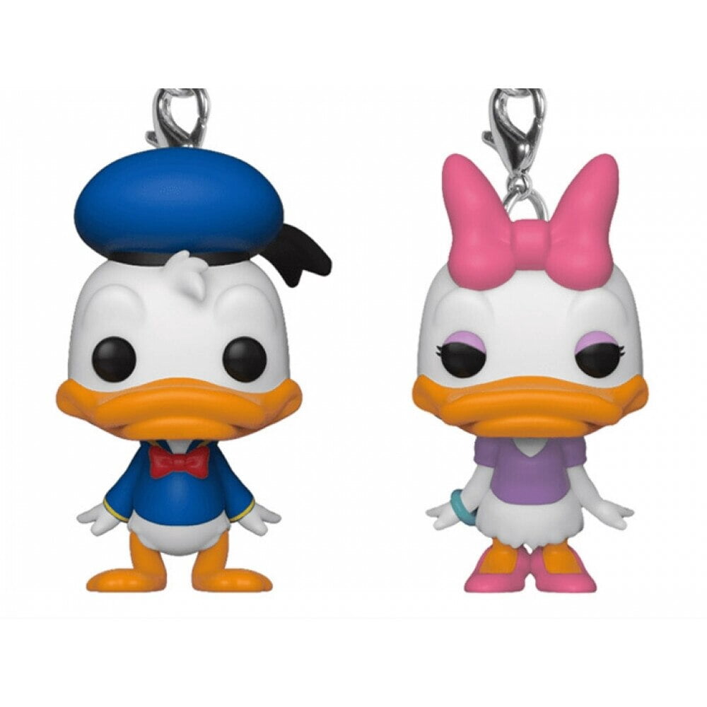 FUNKO POP! KEYCHAIN: Disney - Donald & Daisy 2PK - Walmart.com