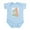 Sky Blue, variant on CafePress - Snowboard Baby Infant Creeper - Baby Light Bodysuit, Size Newborn - 24 Months