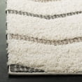 thumbnail image 3 of SAFAVIEH Santorini Shag Thornton Geometric Runner Rug, Cream/Multi, 2' x 8', 3 of 7