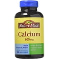 thumbnail image 2 of Nature Made Calcium 600 mg With Vitamin D Liquid Softgels 100 Each - (Pack of 4), 2 of 9