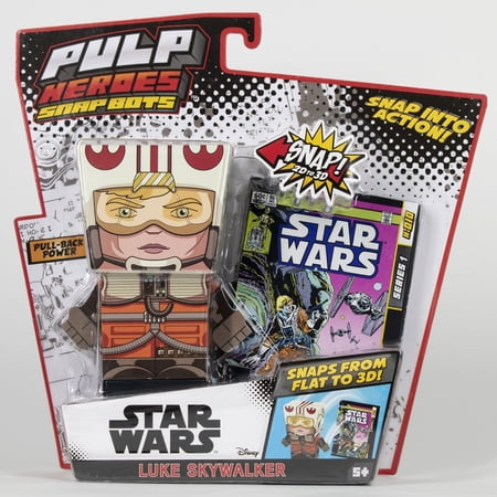 Star Wars Luke Skywalker SnapBot Pulp Heroes Pull Back price history on PriceWatchPro