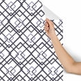 thumbnail image 4 of MuralsPrint Metro Rhombus Geometrical Grid Peel and Stick wallpaper - 10'ft H x 24''inch W, 4 of 4