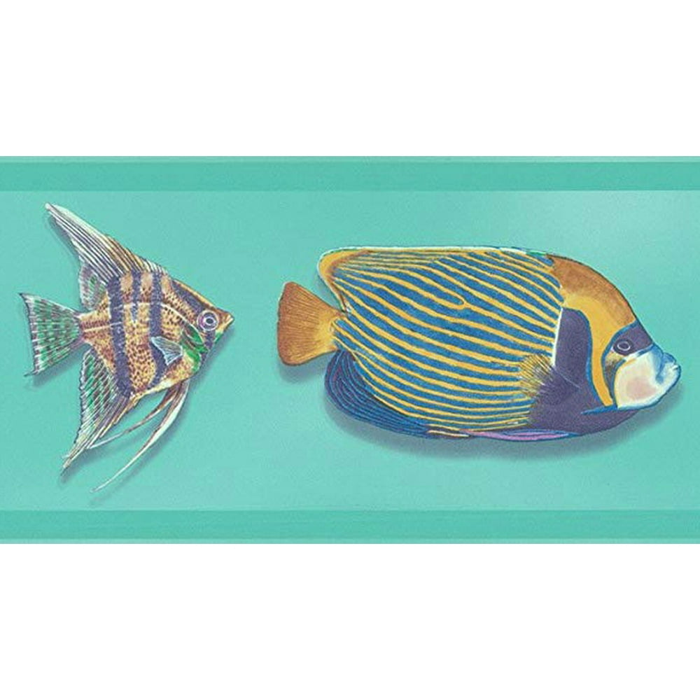 879817 Tropical Fish Wallpaper Border 225b28971