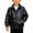 Black, variant on AHTJRT Kids Metallic Shiny Jacket Girls Boys Sparkly Lightweight Waterproof Raincoats Fashion Streetwear Y2K Glitter Outerwear Jackets Multicolor 8-9 Years