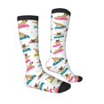 thumbnail image 3 of Balery Yoga Dogs Poses Fun Novelty Socks Men'S Women'S Crew Socks Funny Crazy Novelty Socks Quirky And Cool Socks, 3 of 9