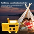 thumbnail image 4 of USB AM/FM Radios Banco de energía Solar Manivela Radio de cuerda de emergencia (Amarillo UE), 4 of 6