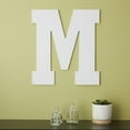 thumbnail image 2 of 6 Pack: 13" White MDF Uppercase Letter by Make Market, 2 of 3