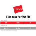 thumbnail image 2 of Hanes No Show Socks, 6 Pairs (Little Boys & Big Boys), 2 of 3