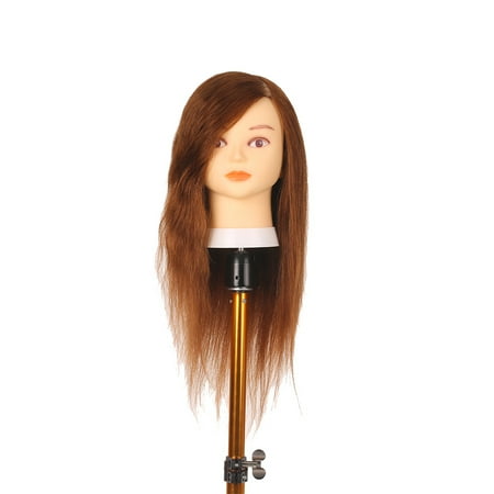 Female Mannequin Head 95 Real Hair Professional Hairstyle Training Head For Hairdresser Student Practice Doll Head Styling Mannequin Walmart Canada