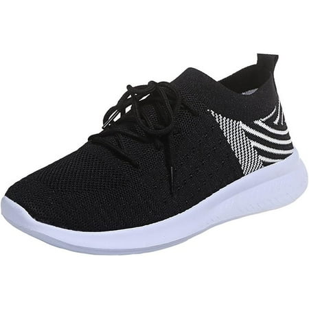 

Women s Arch Support Lace Up Breathable Mesh Sneakers Fashion Comfort Lightweight Non -Slip Running Shoes Sport Gym Jogging Tennis Casual Shoes Diabetic Shoes
