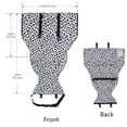 thumbnail image 2 of Silla alta portátil para bebé, asiento de arnés de viaje para alimentación de niños pequeños, arnés de tela lavable de seguridad con correas ajustables, cinturón de hombro, 2 of 5