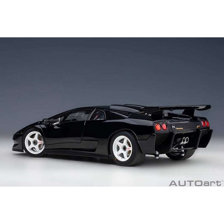 Lamborghini Diablo SV-R Deep Black 1/18 Model Car by Autoart
