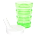 thumbnail image 3 of Rehabilitation Advantage Long Spout Feeding Sippy Cup, Spill Resistant, Dishwasher and Microwave Safe, with 1.5 inch Spout, 8 oz, Unisex, Green, 3 of 5