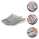 thumbnail image 5 of 1 par de zapatos de mujer adulta sin talón zapatos de mujer zapatos casuales de encaje libre zapatos casuales, 5 of 6