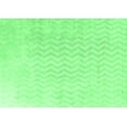 thumbnail image 1 of Ahgly Company Indoor Rectangle Solid Emerald Green Modern Area Rugs, 2' x 4', 1 of 4