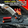 thumbnail image 4 of Shell Ejecting Foam Blaster – Manual Loading, Soft Dart Blaster with Shell Ejection for 14+ Years Old, 4 of 7