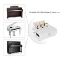 thumbnail image 4 of Piano Pedal Extender Bench for Kids Adjustable Height with 3 Pedals Children Piano Teaching Aid Accessory, 4 of 10