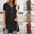 thumbnail image 2 of UDIYO Shirt Soft Short Sleeve Spandex Wicking Performance Yoga Top for Work, 2 of 7