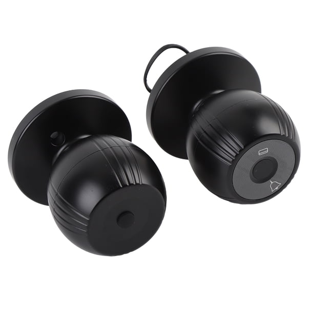 Smart Door Knob, Fingerprint, Password, Card, Key, App Remote Unlock, Biometric Technology, 5 Unlocking Methods, App Control,100 Fingerprints, 100 Passwords, Bedroom Garage