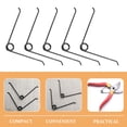 thumbnail image 3 of ETHZZLE 20 Pcs Ressort de Compression en V de Rechange pour Ciseaux Acier Inoxydable, 3 of 8