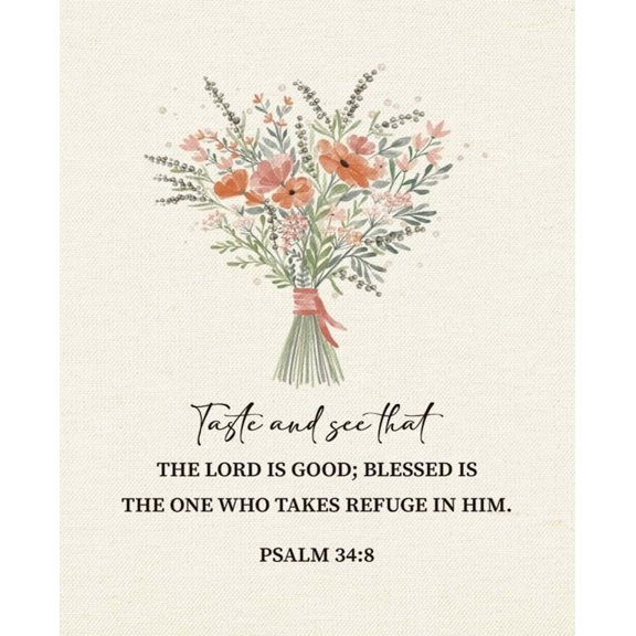 God is Good Christian Wall Art Poster, Rustic Home Office Decoration, Bible Verse Canvas Print Decor, Boho Floral Christian Wall Art poster